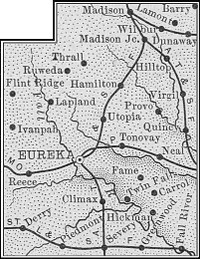 Greenwood County, Kansas 1899 Map