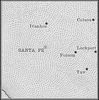 Haskell County, Kansas 1899 Map