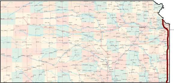 Frontier Military Historic Byway Bicycle Route Map