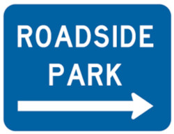 Roadside Park Sign