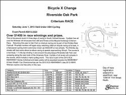 Bicycle X-Change Criterium Race