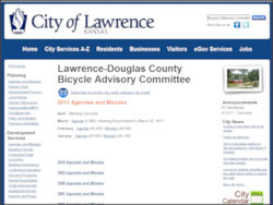 Lawrence Bicycle Advisory Committee
