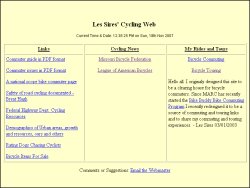 Les Sires' Cycling Web
