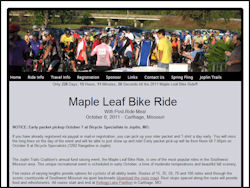 Maple Leaf Bicycle Tour