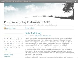 Pryor Area Cycling Enthusiasts (PACE)