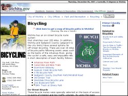 Wichita Bicycle Paths