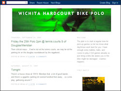 Wichita Hardcourt Bike Polo